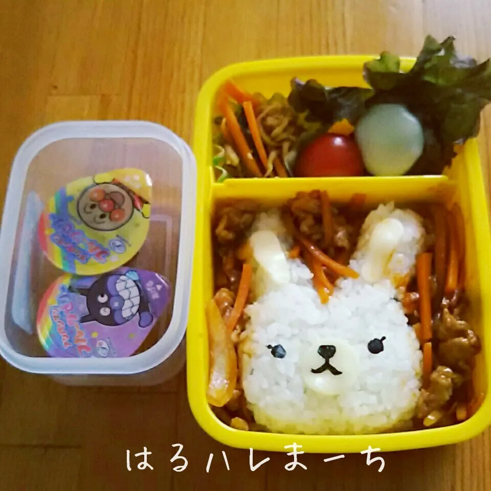 年少さんお弁当☆72日目☆今日はお月見弁当|桂華-kei-さん