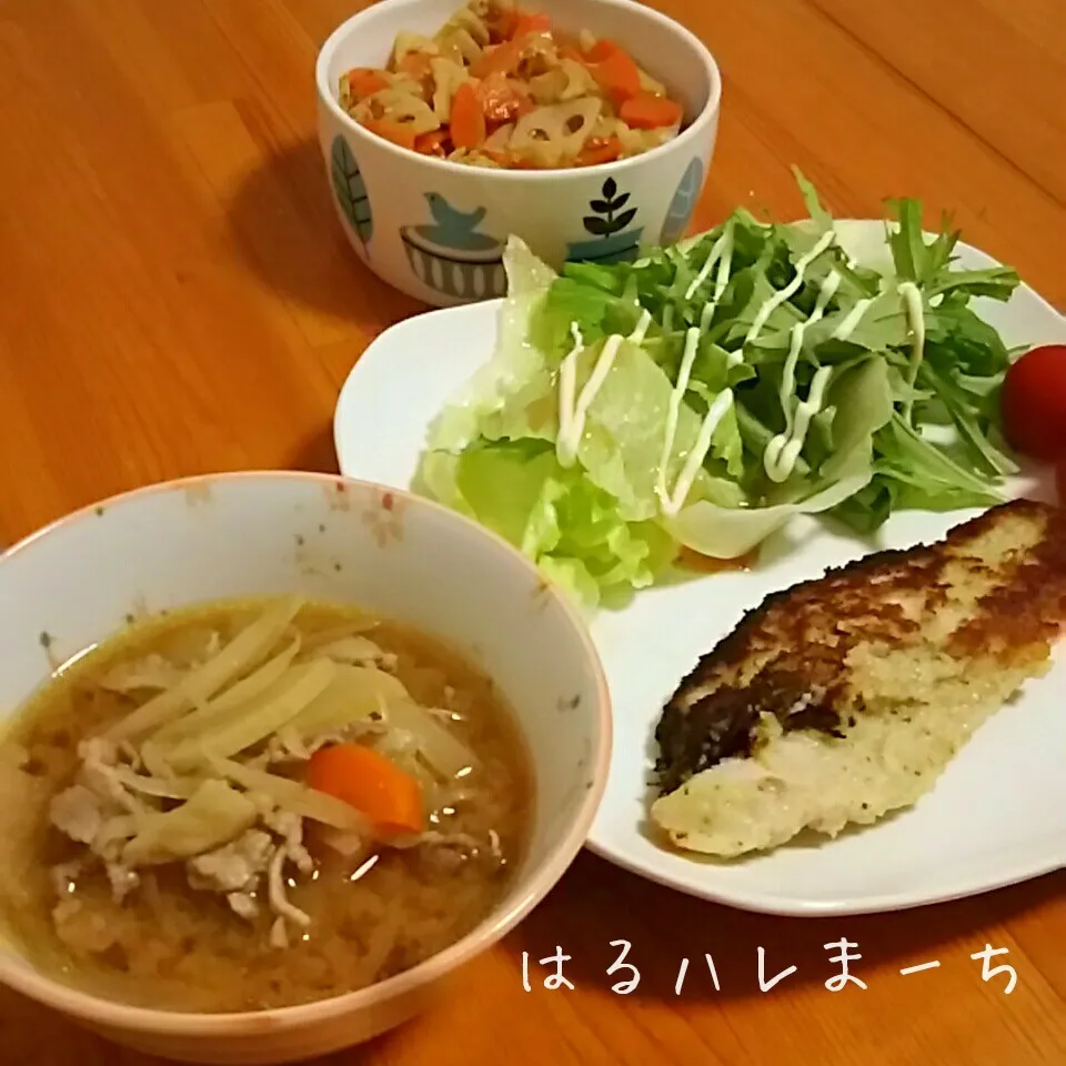 ある日の夕食☆我が家の具沢山豚汁|桂華-kei-さん