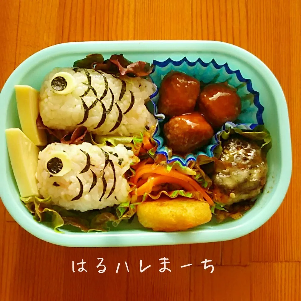 年少さんお弁当☆4日目【こどもの日お弁当】|桂華-kei-さん