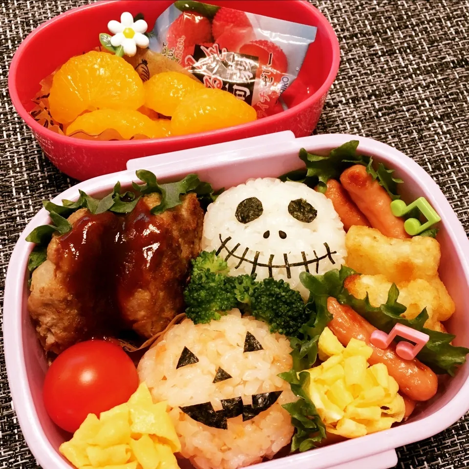 Snapdishの料理写真:♡ハロウィン弁当♡|りえぽんさん