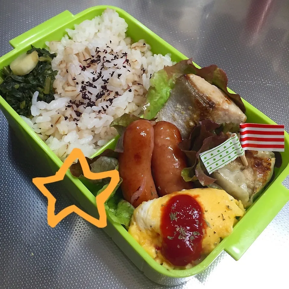 夫 お弁当☆麦ご飯はじめました。|あずきさん