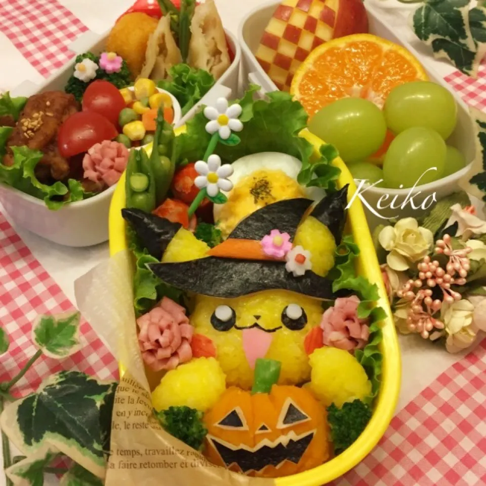 ピカチュウハロウィンの遠足弁当♪|恵子❤️さん