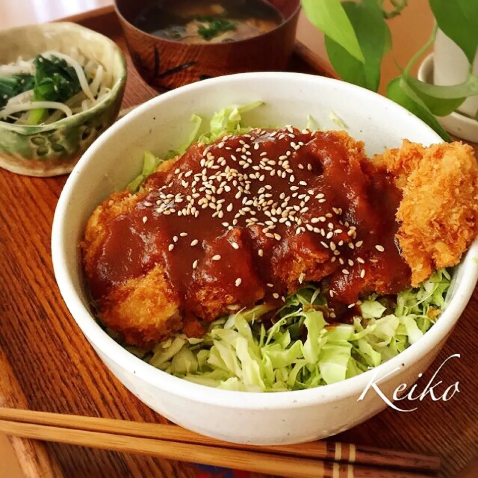 味噌カツ丼♡|恵子❤️さん