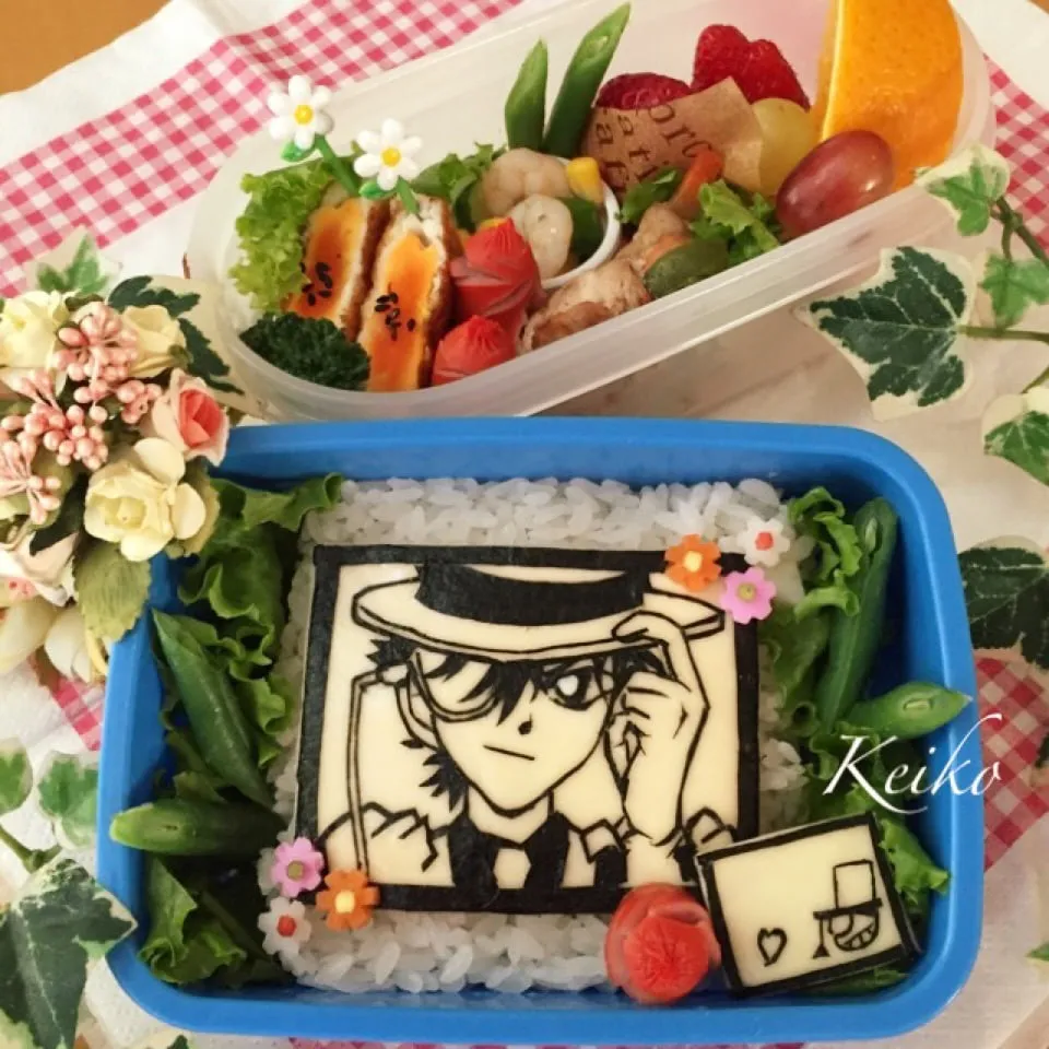 怪盗キッドの遠足弁当 .。.:*☆|恵子❤️さん