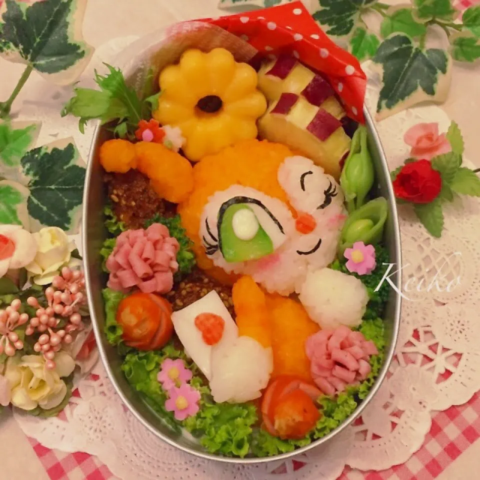 【秋の変態収穫祭♬】ドキンちゃんのどきどきラブレター弁当|恵子❤️さん