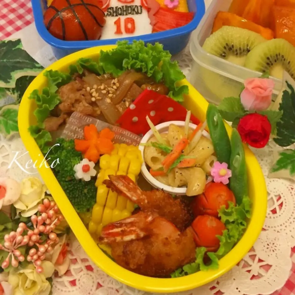 桜木花道の「天才ですから！」弁当(おかず)☆|恵子❤️さん