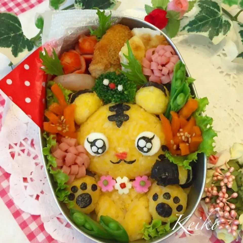 赤ちゃんタイガー弁当.｡.:*♡|恵子❤️さん