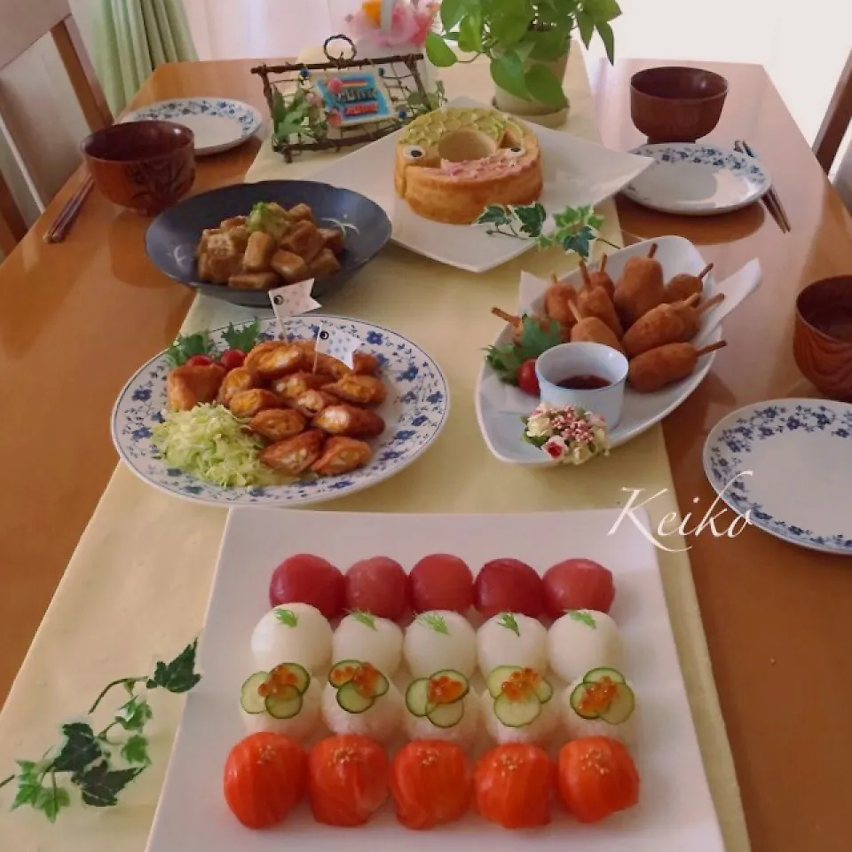 子供の日ディナー.｡.:*♡|恵子❤️さん