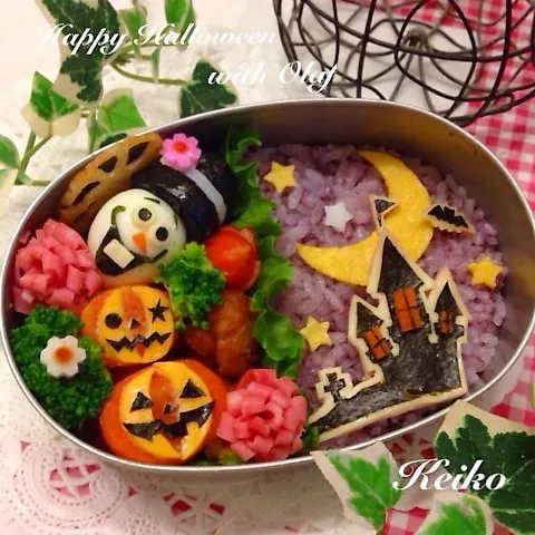 Snapdishの料理写真:ジャックオラフのハロウィン弁当☆|恵子❤️さん