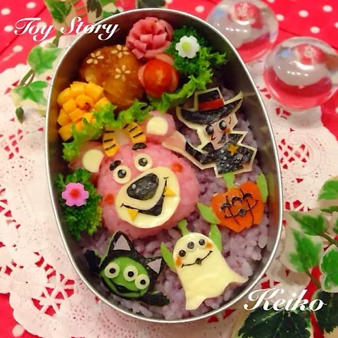 トイストーリー☆みんな揃ってハロウィン弁当|恵子❤️さん