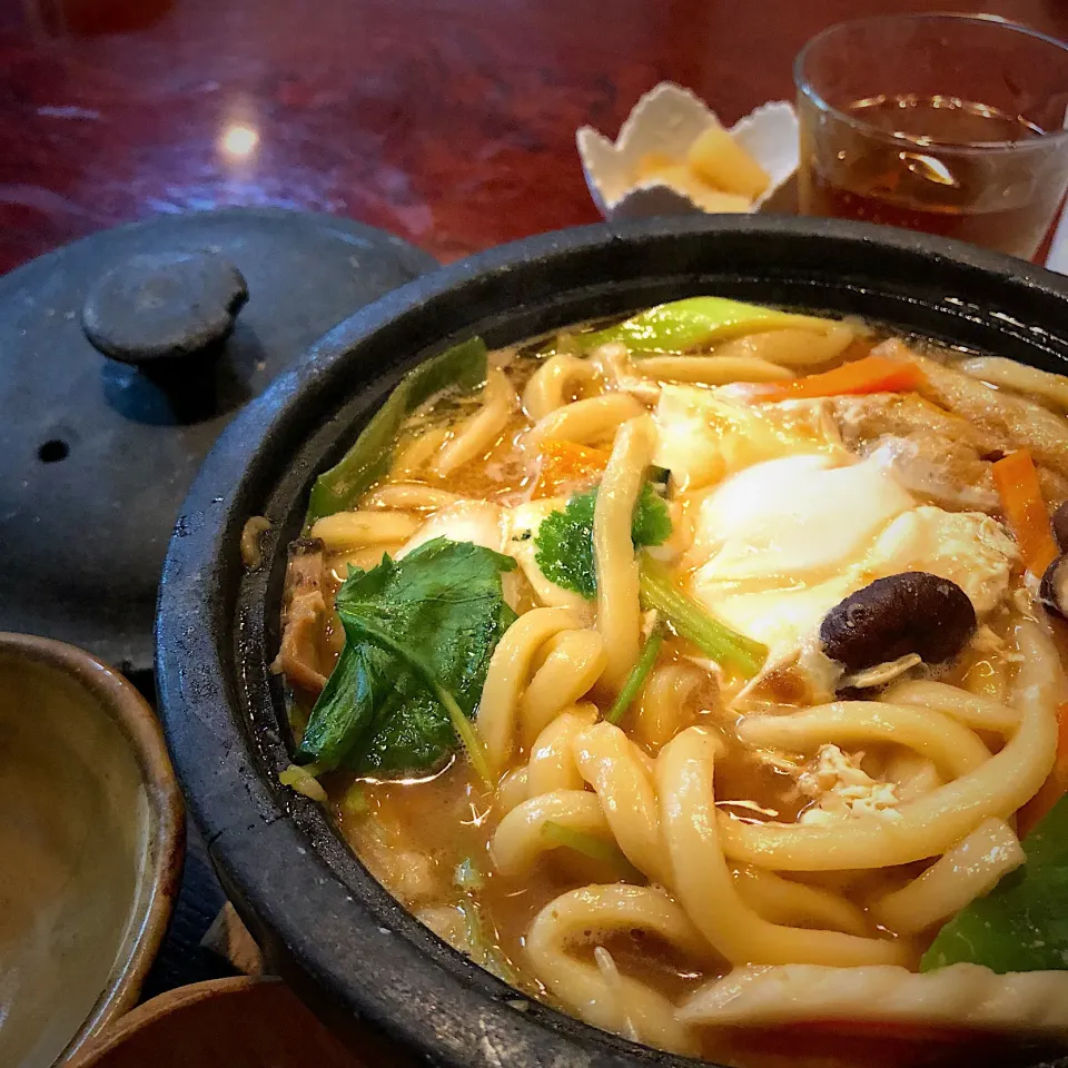 Snapdishの料理写真:鍋焼きうどん|ひまわりさん