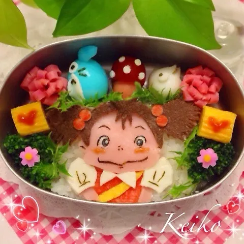 Snapdishの料理写真:メイちゃんのワクワク夏弁当♡|恵子❤️さん