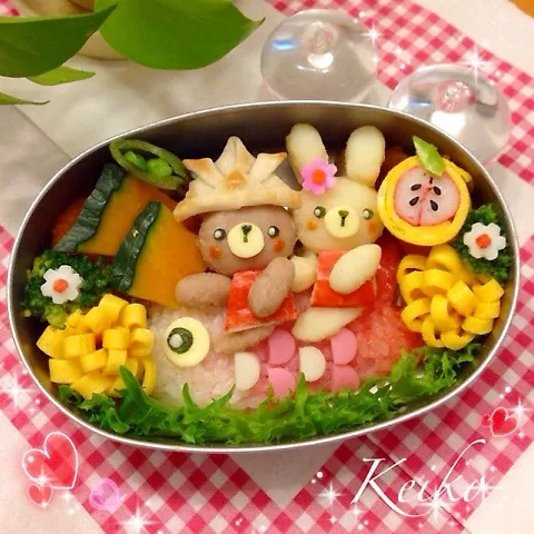 Snapdishの料理写真:天まで届け!! 大きくなぁれ☆子供の日弁当♡|恵子❤️さん