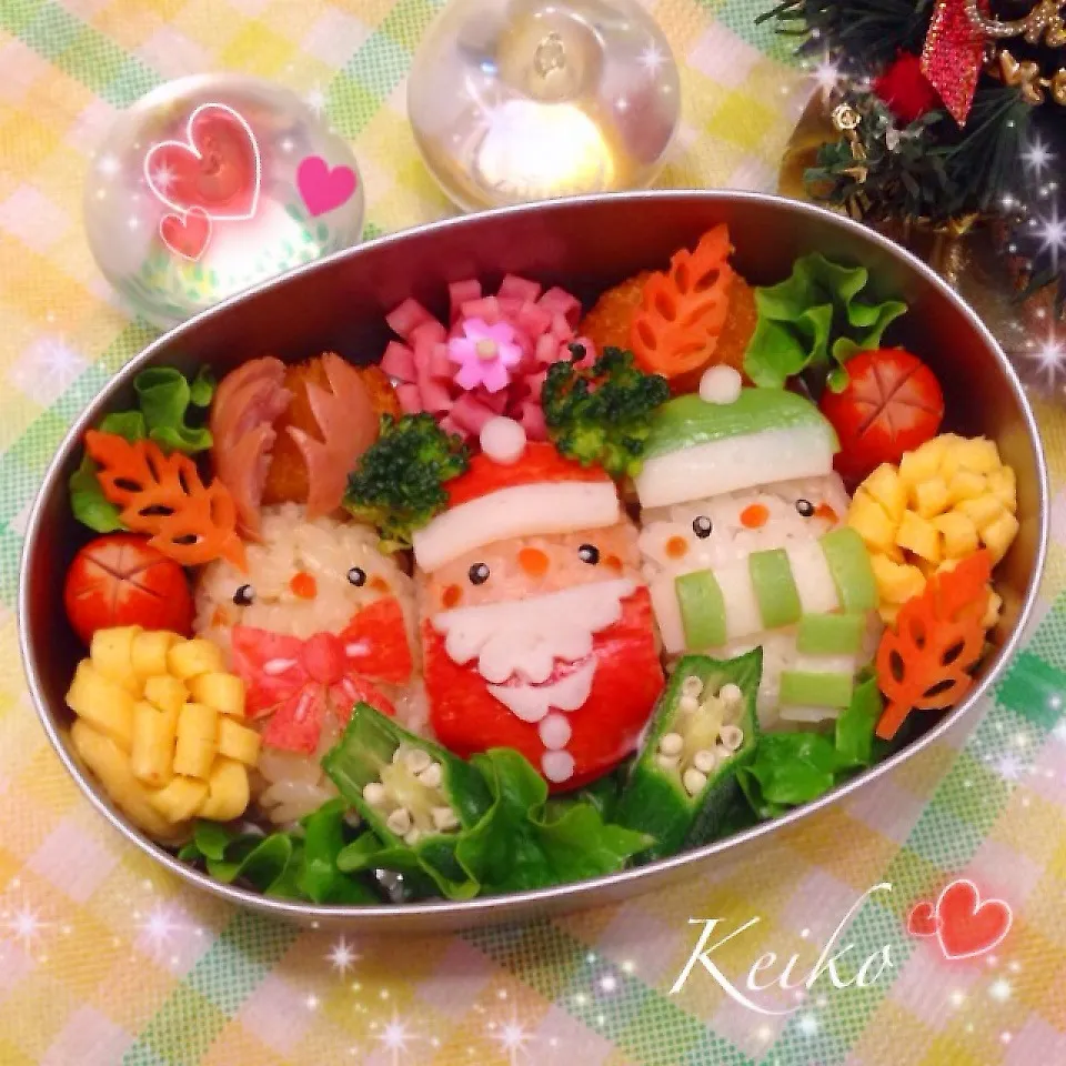 仲良しトリプル弁当♡|恵子❤️さん