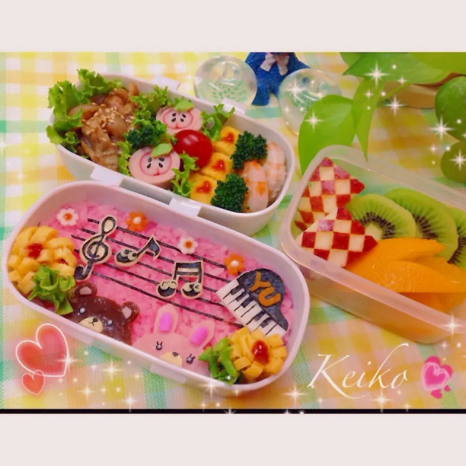 音楽会弁当♡〜長男編〜|恵子❤️さん