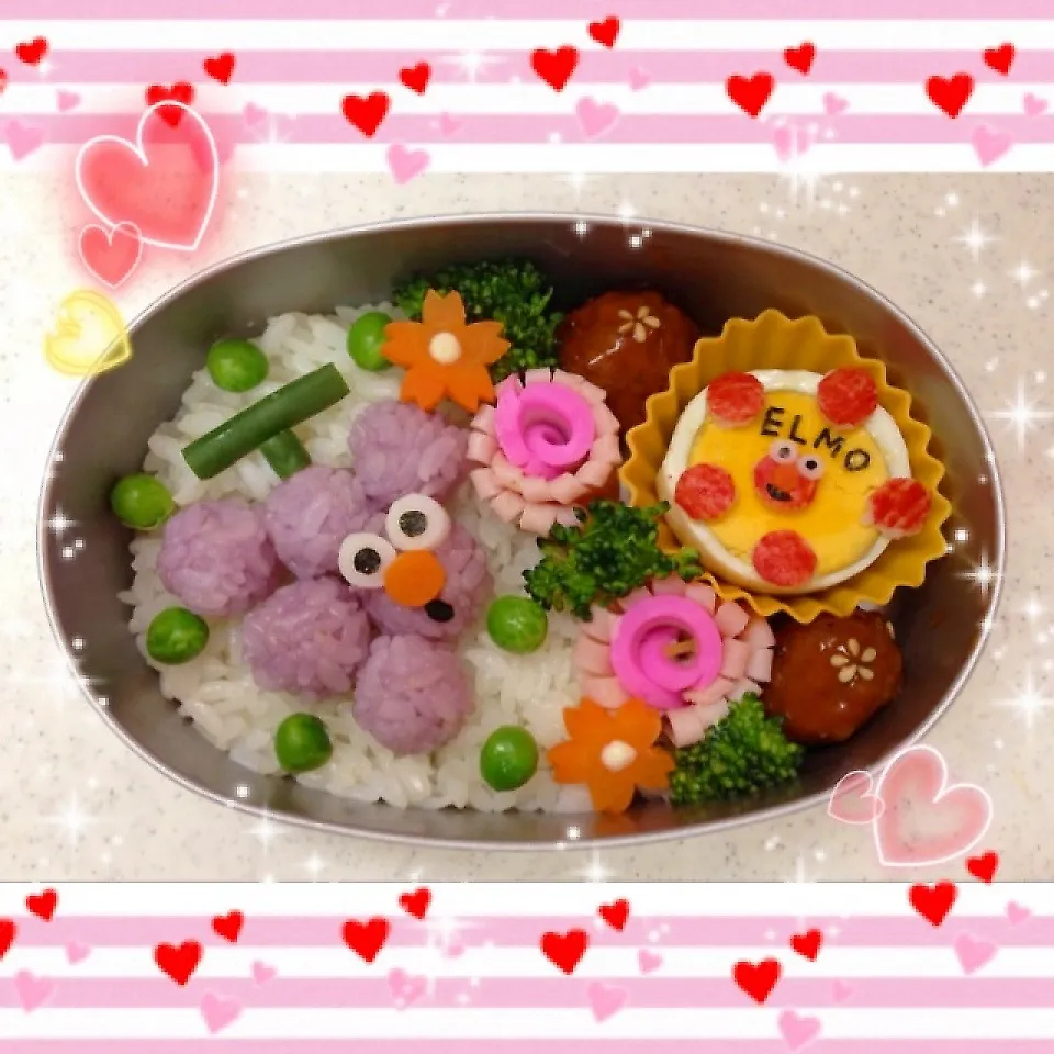 エルモ弁当♡|恵子❤️さん