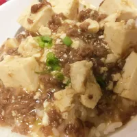 Snapdishの料理写真:麻婆豆腐？肉豆腐？|はりゅさん