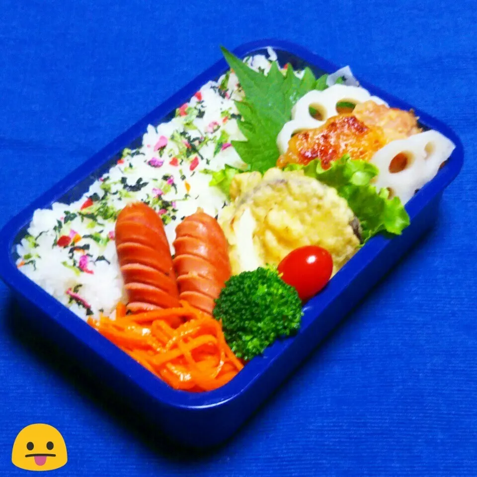 息子のお弁当(リク、チョリソー😛)|かあたん(元ポップン)さん