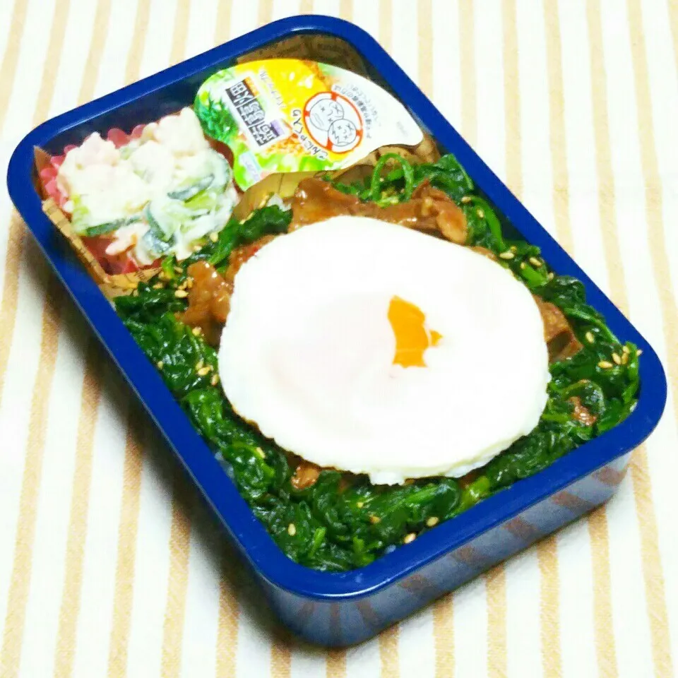 息子のお弁当(のっけ弁)|かあたん(元ポップン)さん