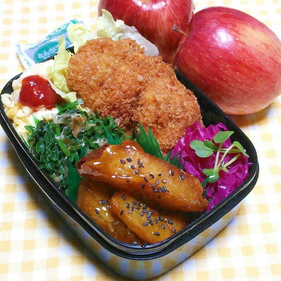 息子のお弁当（のっけ弁）|かあたん(元ポップン)さん