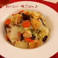 Snapdishの料理写真:塩が味の決め手♡の中華丼|suntan-kittyさん