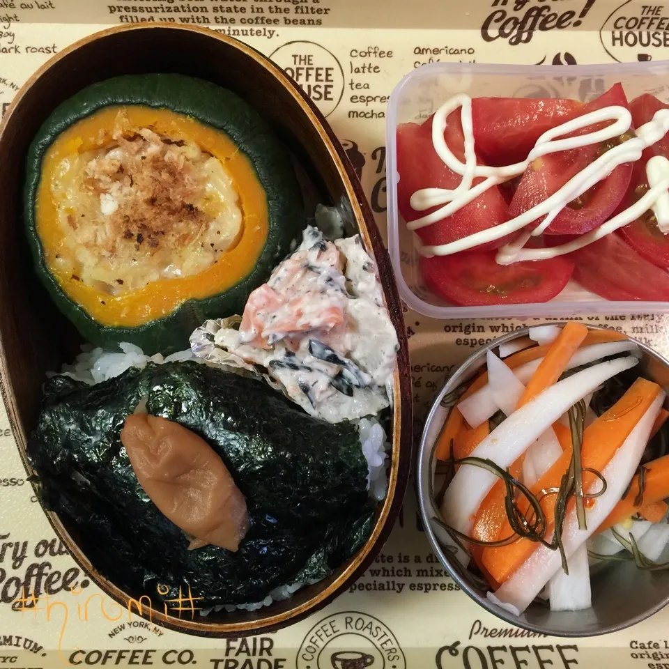 Snapdishの料理写真:8/27(土) 昼食☀️お弁当🍱|♡Hiromi Shimatani♡さん