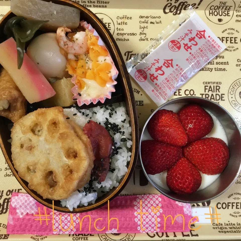 3/28(月) 昼食☀️お弁当🍱|♡Hiromi Shimatani♡さん