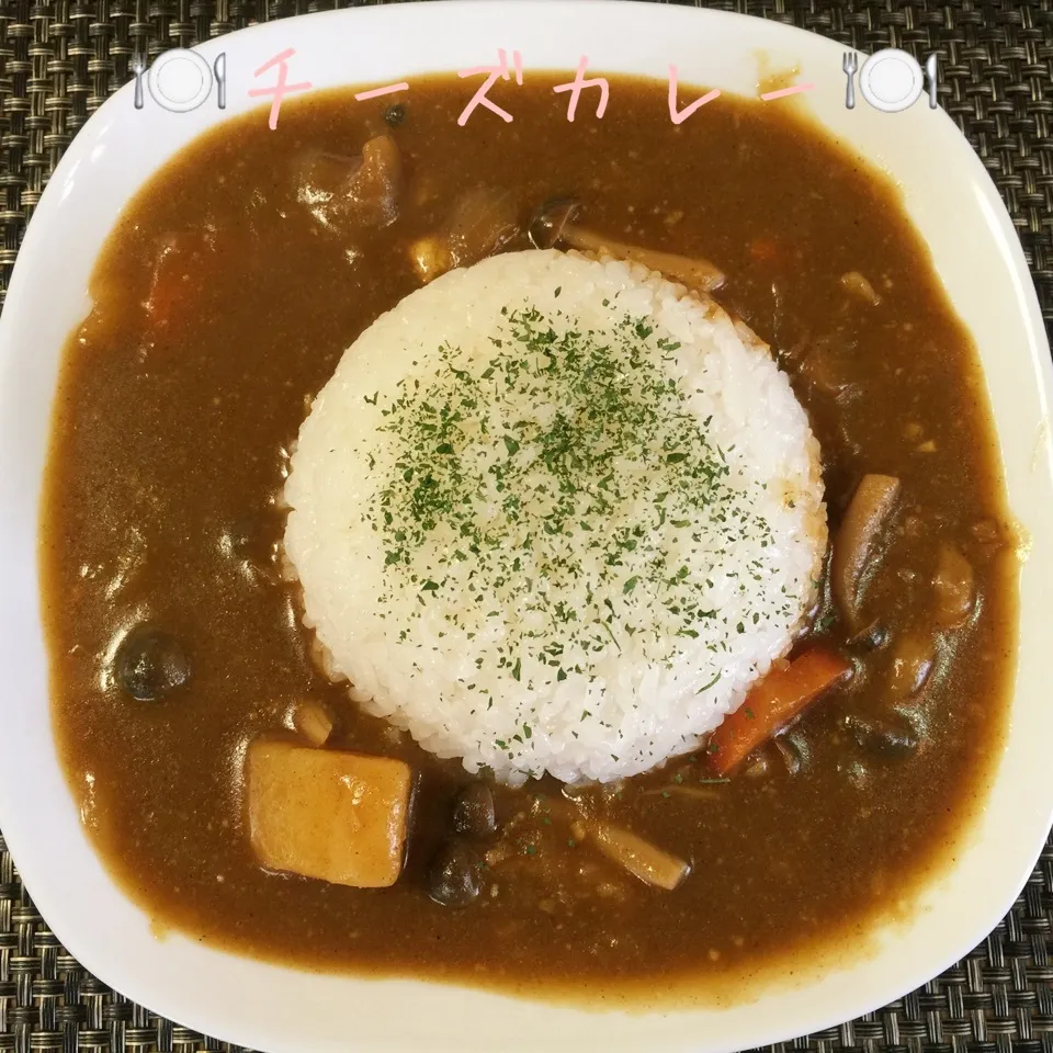 3/7(月) 夕食 チーズカレー🍽|♡Hiromi Shimatani♡さん