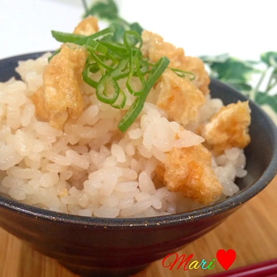 リピ♡安い＊美味しい！生姜と油揚げの炊き込みご飯|Mariさん