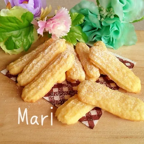 さくさくミルキー✨リッチな絞り出しクッキー|Mariさん