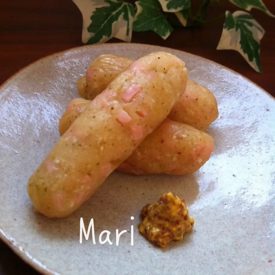 ヘルシー♡レンジで♡ぷるもちお豆腐ウィンナー|Mariさん