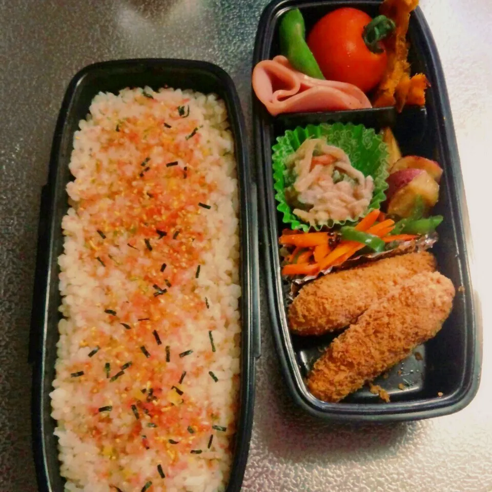 Snapdishの料理写真:5分弁当|かおりんさん