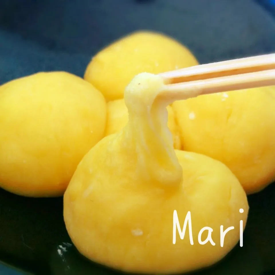 レンジで簡単‼ミルキー♡白玉粉で♪バター餅|Mariさん