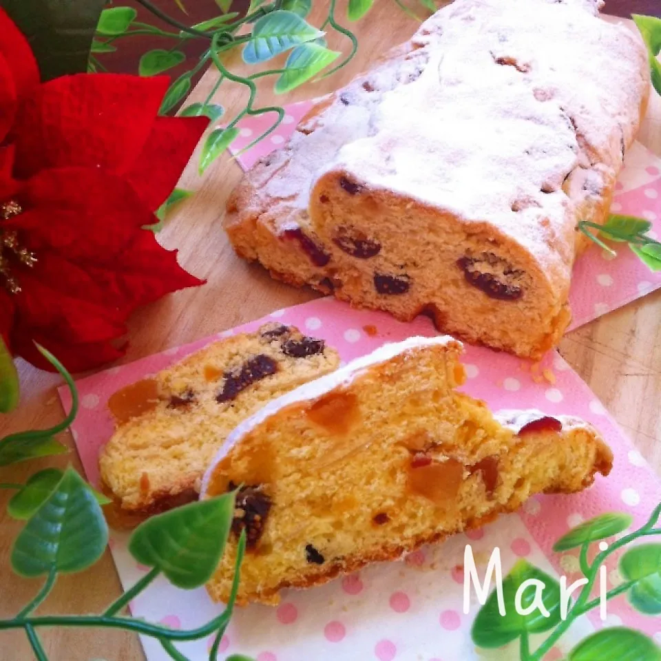 発酵なし‼簡単なのに本格派☆Xmasシュトーレン|Mariさん