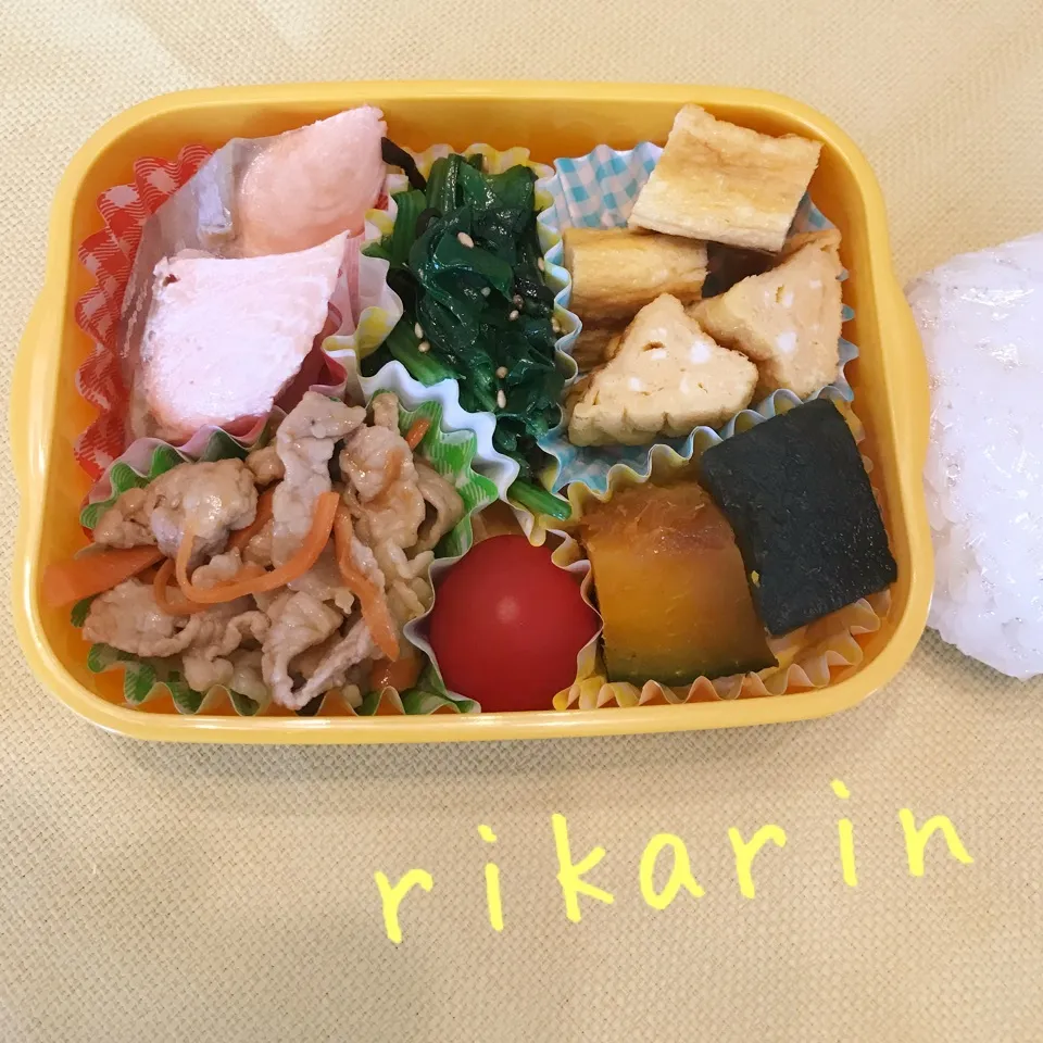 ⭐︎塩鮭のお弁当|リカさん