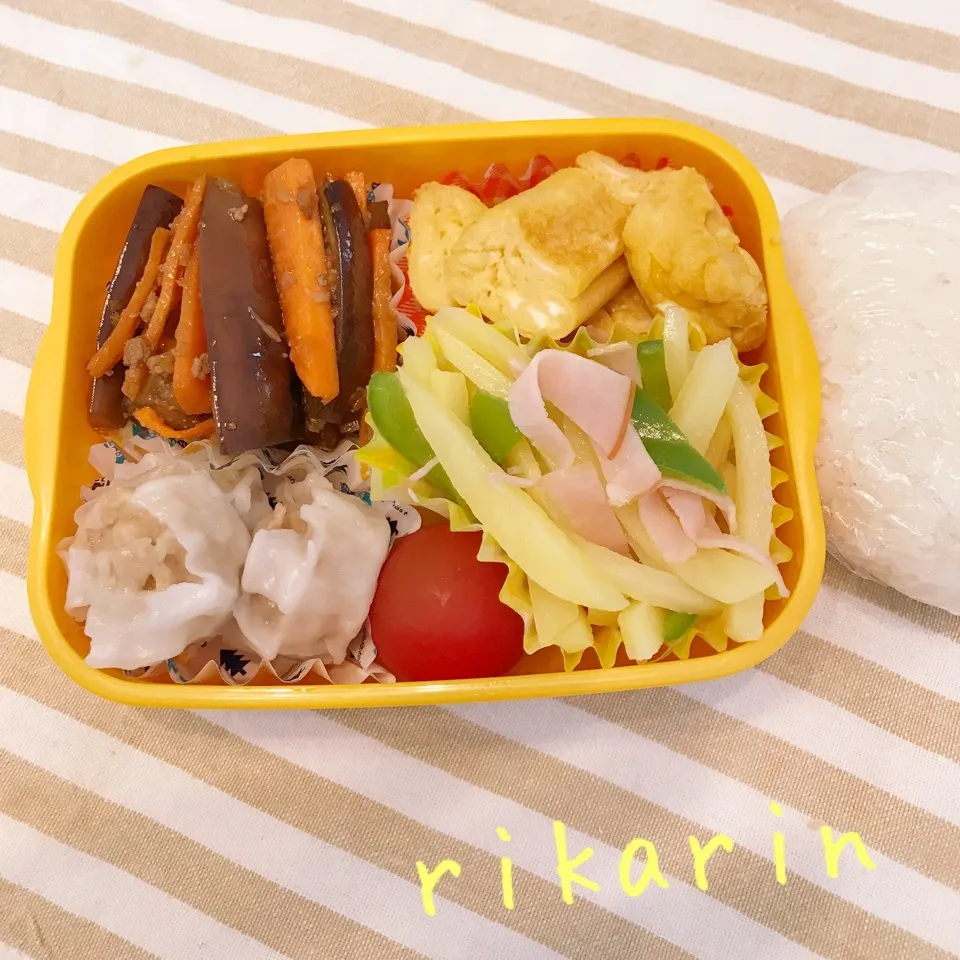 ⭐︎麻婆茄子風のお弁当|リカさん