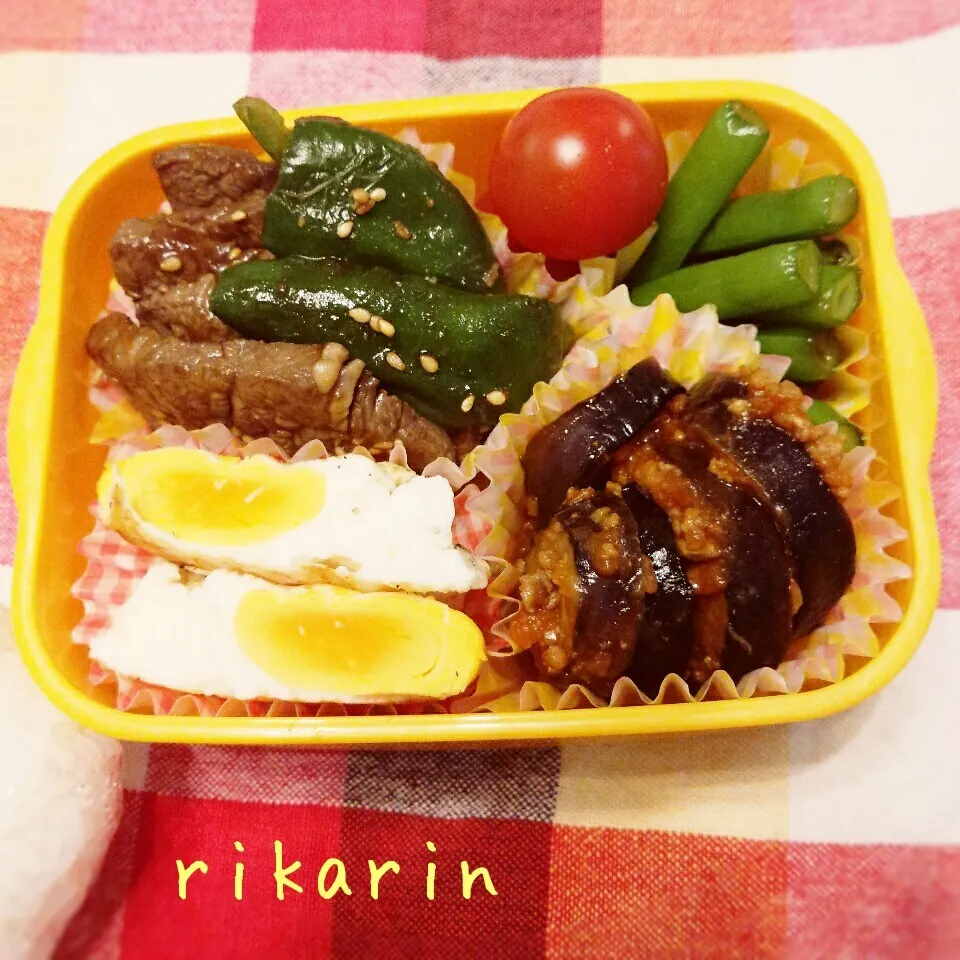 ⭐️焼肉のお弁当|リカさん