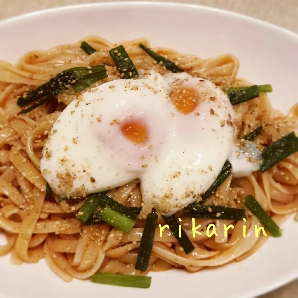 まねっこ☆うどんde韓国冷麺風|リカさん