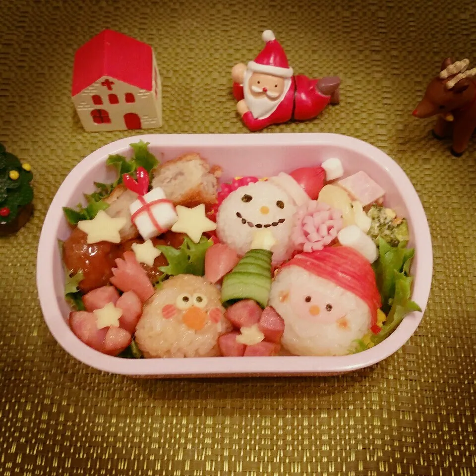 2017 クリスマス弁当🎄🎅🎁✨|kayononさん