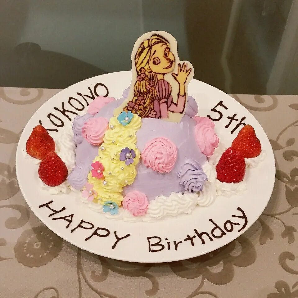 ラプンツェルケーキ🎂ちょっとお直ししました～|kayononさん