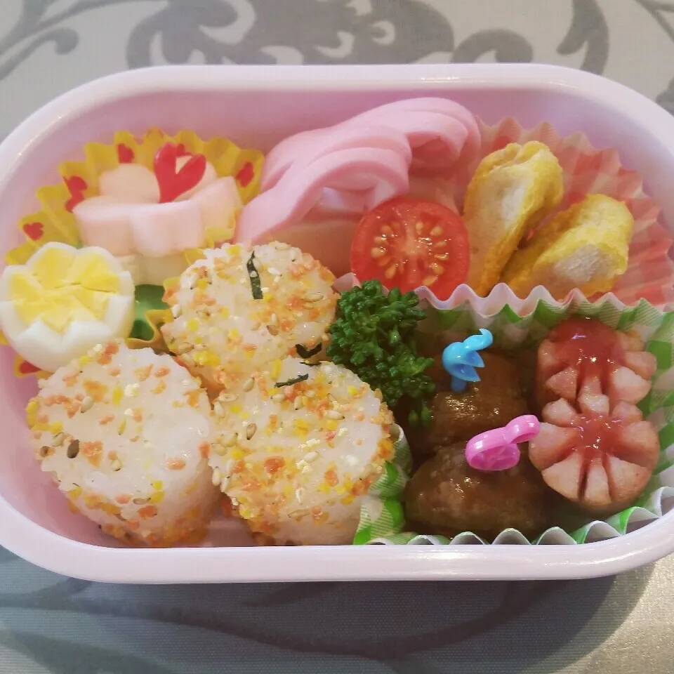 今日の娘の幼稚園弁当✨✨|kayononさん