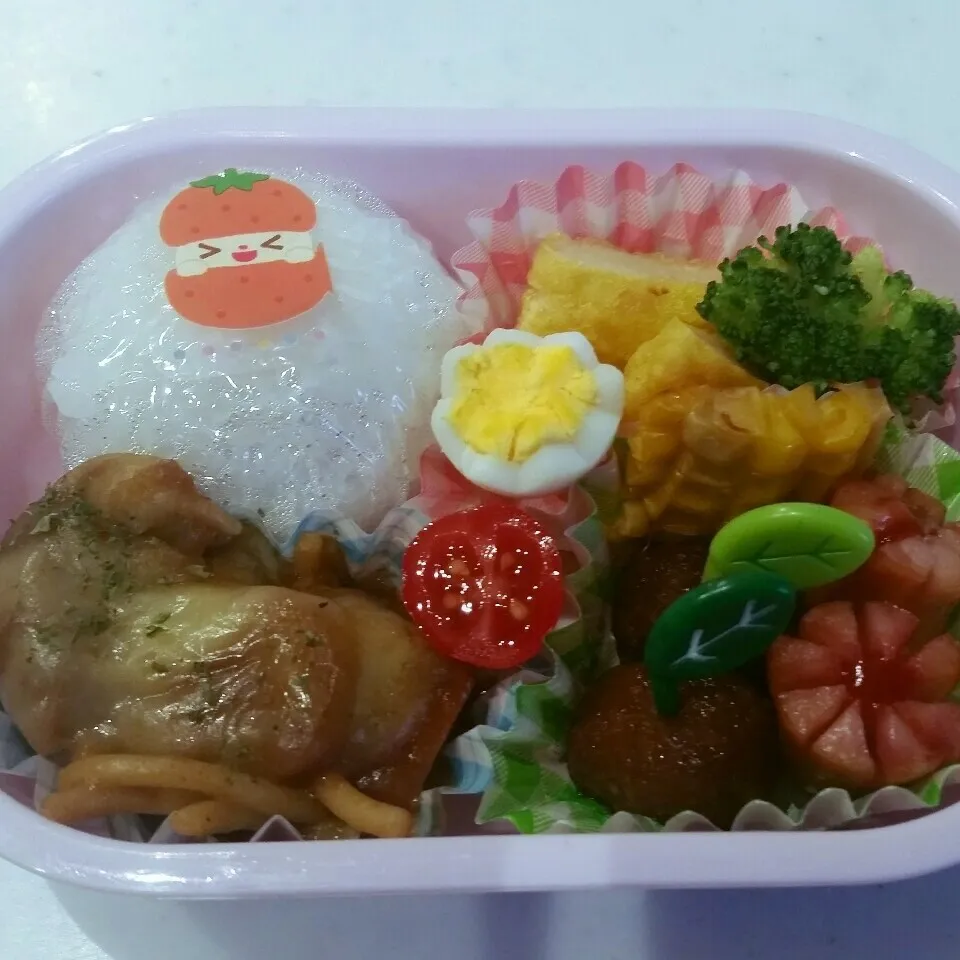 娘の幼稚園弁当～✨✨|kayononさん