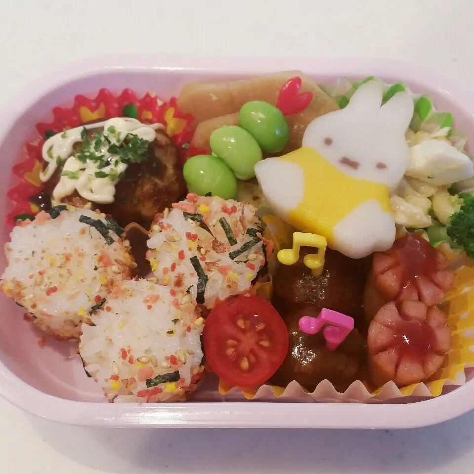 今日の娘の幼稚園弁当～✨✨|kayononさん