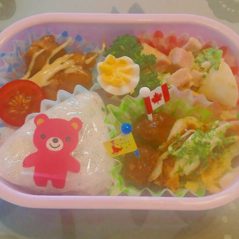 今日の娘の幼稚園弁当～☺|kayononさん