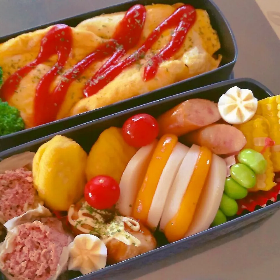 今日の旦那さまのお弁当(*^^*)|kayononさん