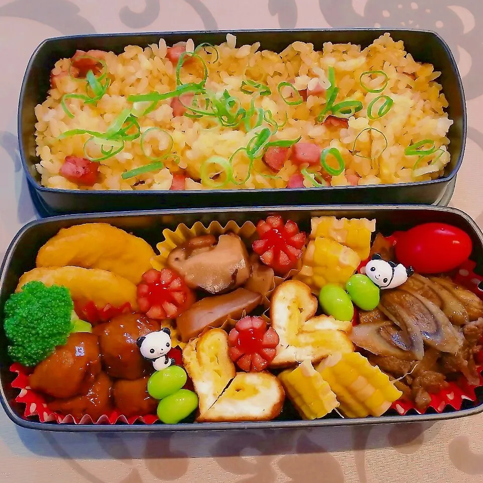 今日の旦那さまのお弁当(*^^*)|kayononさん