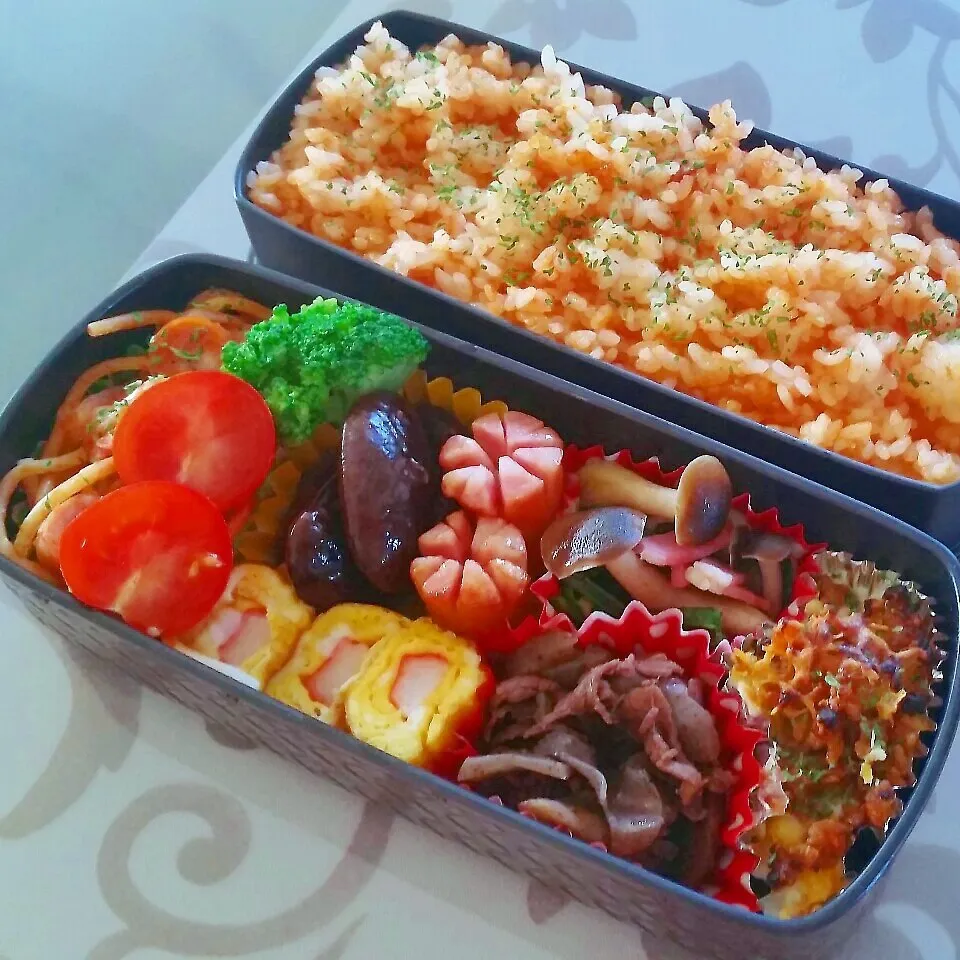 今日の旦那さまのお弁当(*^^*)|kayononさん