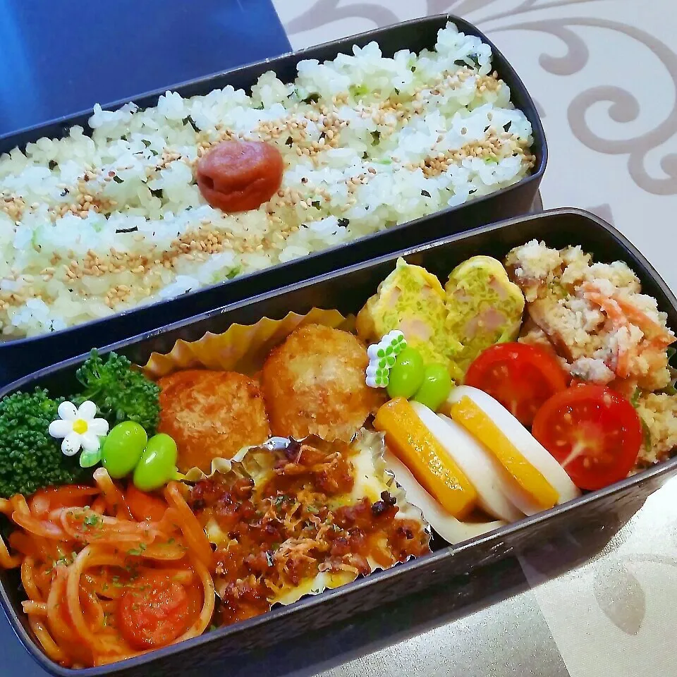 今日の旦那さまのお弁当(*^^*)|kayononさん