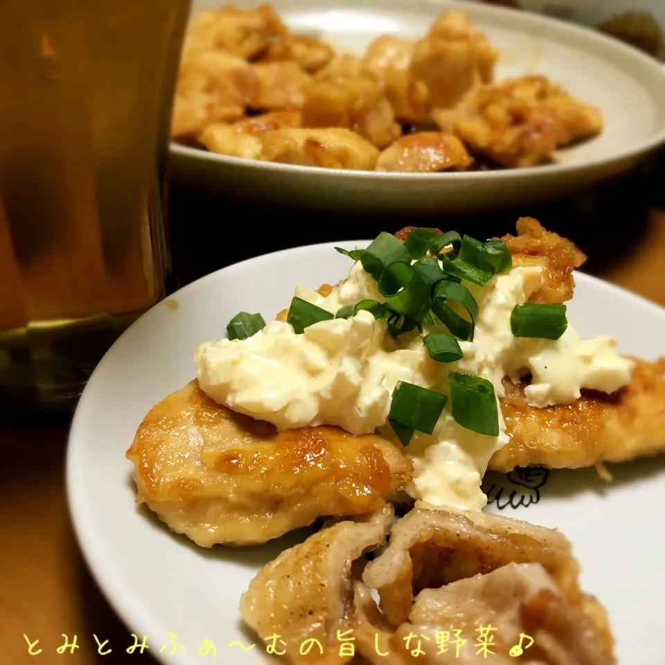 チキン南蛮✖︎タルタルソース✖︎青ネギ！|とみとみたろうの男子ごはん♪さん