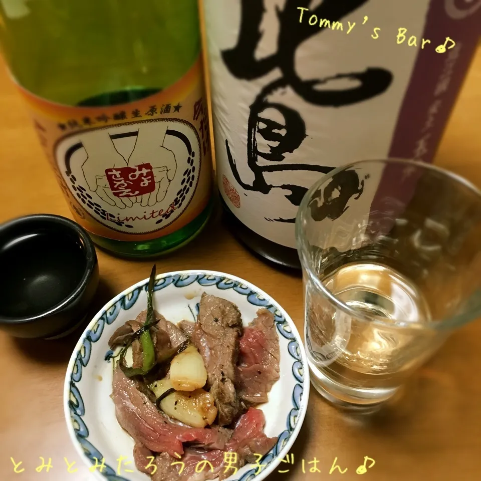 ローストビーフ✖︎北島日本酒！|とみとみたろうの男子ごはん♪さん